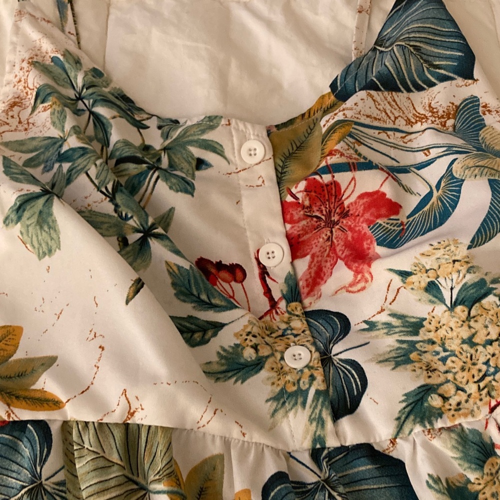 PatPat Tropical Floral Maxi Dress - Picture 2 of 4